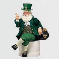 IRISH SHELF SITTER SANTA